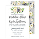 Gray and Ivory Roses Invitations Image 1 of 8